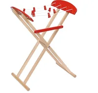 Viga Spiel-Haushaltsgerät Spielwäscheständer - Kategorie: Haushaltsgeräte - Altersempfehlung ab: 3 Jahren - Material: Holz - Eigenschaften: Keine Eigenschaft - Zertifikate: Keine Zertifizierung
