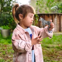 Schleich Spielzeugfigur Wild Life Zebra Stute - Themenbereich: Wild Life - Altersempfehlung ab: 3 Jahren