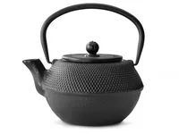 Bredemeijer Teekanne Jang 1.1 Liter, Schwarz - Material: Gusseisen - Filtertyp: Edelstahlfilter - Fassungsvermögen: 1.1 l - Kompatible Kochfelder: Elektro - Gas - Glaskeramik - Induktion