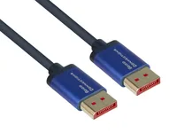 Alcasa 4814-SF005B DisplayPort cable 0,5 m Blau