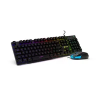 INCA Gaming MausTastatur RGB 3200DPI6Tasten1.50m schwarz retail