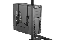 DIGITUS Arbeitsplatz rollbar, SitzSteh, 1xTFT,PC,TAS schwa.