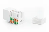 DIGITUS CAT 6 KEYSTONE JACK UNSHIELDED RJ45 TO LSAACK
