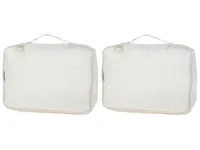 KOOR Kleiderbeutel Reesa, Grösse S, 2er-Pack, Beige - Gewicht: 50 g - Volumen: 6 l - Farbe: Beige - Sportart: Outdoor