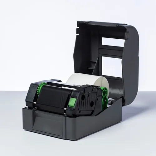 Brother Premium Thermotransfer Wachs-Harzband BSP-1D300-110 - Bandfarbe: Schwarz - Rollenlänge: 300 m - Breite: 110 mm