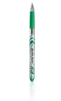 Schneider Kugelschreiber Slider Basic 1 mm, Grün/Silber - Verpackungseinheit: 1 Stück - Set: Nein - Schriftfarbe: Grün - Strichstärke: 1 mm - Stiftfarbe: Silber - Grün - Eigenschaft-Stift: Wischfest - Schnelltrocknend - Dokumentenecht