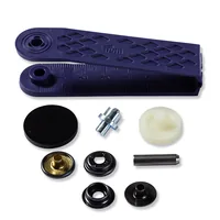 Prym Druckknöpfe Camping 15 mm, 10 Stück - Detailfarbe: Schwarz