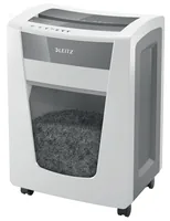 Leitz Bürogeräte Aktenvernichter IQ Office Pro, P-5+, bis zu 7 Blatt - Vernichtbare Aktentypen: Büroklammern - Papier - Schnittart: Microschnitt - Sicherheitsstufe: 5 - Schnittausgabe: 4 x 40 mm - Blattkapazität: 7 Seiten - Zufuhrautomatik: Nein