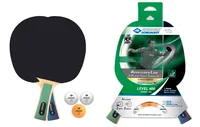 DONIC Schildkröt Tischtennis Set Level 400 Applegren Line - Anzahl Bälle: 3 - Anzahl Schläger: 2