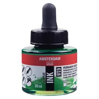 Amsterdam Acryltinte 618 Hellgrün Transparent, 30 ml 30 ml, Grün - Art: Acryltinte - Detailfarbe: Grün - Set: Nein - Verpackungseinheit: 1 Stück