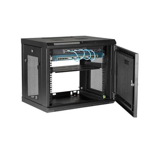 SERVER RACK 9U F. WALL 60X54 4X45CM BLACK