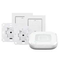 Homematic IP Funk-Rollladenaktor 2x Jalousinenschalter, Access Point 2 - System-Kompatibilität: Homematic IP App - Produkttyp: Rollladenaktoren - Systemkommunikation: Wireless - Detailfarbe: Weiss - Protokoll: IPv6