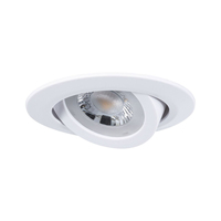Paulmann Einbauleuchte LED 10er-Set schwenkbar rund 82 mm - Leuchten Kategorie: Einbauleuchte - Betriebsart: Netzbetrieb - Lampensockel: LED fest verbaut - Farbtemperatur Kelvin: 3000 K - Gesamtleistung: 48 W - Farbwiedergabeindex CRI: 0