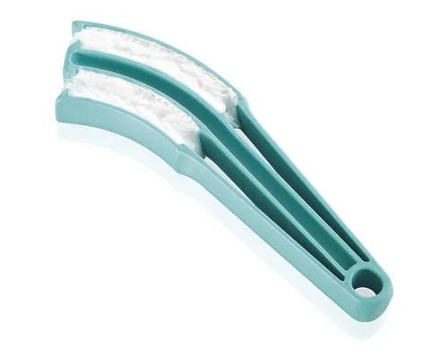 Leifheit 41316 scrub brush Microfibre Turquoise, White