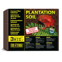Exo Terra Bodensubstrat Plantation Soil – Brick, 26.4 l - Produkttyp Terraristik: Substrate - Terrarienfauna: Tropisch - Material: Kokosnussschale