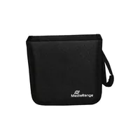 MediaRange BOX50 optical disc case Wallet case 24 discs Black