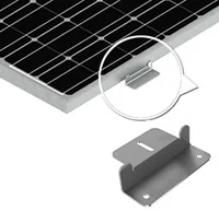 autosolar Befestungsmaterial Montage Z-Winkel 4 Stück mit Schrauben - Zubehörtyp: Winkel