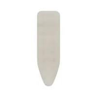 Brabantia Bügelbrettbezug B 124 x 38 cm, Grau - Bügelbrettbezug: Baumwolle (CO) - Zubehörtyp: Bügelbrettbezug - Detailfarbe: Grau - Breite max.: 52 cm - Material: Baumwolle - Länge max.: 135 cm