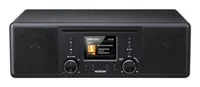 Noxon DAB+ Radio Furka Schwarz - Widerstandsfähigkeit: Keine Angabe - Radio Tuner: DAB+ - FM - Stromversorgung: Netzbetrieb - Detailfarbe: Schwarz - Streaming Formate: Keine - Ausstattung: CD-Player - Display - Fernbedienung - Schlummerfunktion - Sleep-Ti