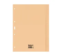 BIELLA Kartonregister A4 19641000U gelb 10-teilig