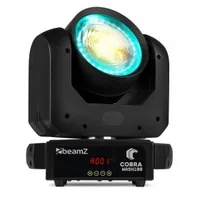 BeamZ Moving Head Cobra Wash 100 - Typ: Moving Head - Leuchtmittel: LED - Ausstattung: Lüfter - DMX-fähig - Funktionen: Andere - Wash