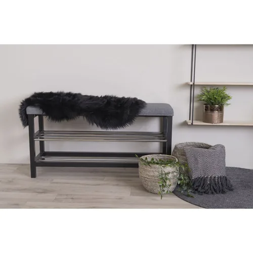 House Nordic Pelzimitat 50 x 85 cm, Schwarz - Eigenschaften: Keine Eigenschaft - Zertifikate: Keine Zertifizierung - Breite: 50 cm - Höhe: 85 cm - Detailfarbe: Schwarz - Produkttyp: Pelzimitat