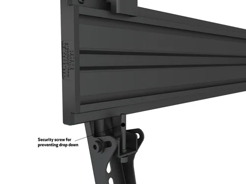 Multibrackets Deckenhalterung MBC1U Professional - Detailfarbe: Schwarz - Eigenschaften: 2-Sektionen - Deckenmontage - Modular erweiterbar - Neigbar - Maximale Bildschirmgrösse: 75  - Maximale Tragkraft: 50 kg