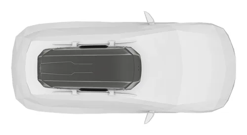 Thule Dachbox Motion 3 L Grau - Anzahl Skier: 5 - Anzahl Snowboards: 3 - Detailfarbe: Grau - Volumen: 450 l - Belastbarkeit: 75 kg