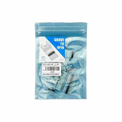 M5Stack Adapter Grove zu 4 Pin 10 Stück - Zubehörtyp: Adapter - Set: Ja