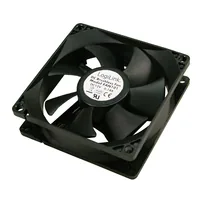 LogiLink FAN101 Computerkühlsystem Computergehäuse Ventilator 8 cm Schwarz 1 Stück(e)