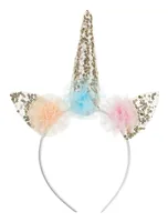 Partydeco Haarreif Einhorn 26.5 x 17.2 cm, farbig - Packungsgrösse: 1 Stück - Produkttyp: Partyaccessoire - Material: Keine Angabe - Detailfarbe: Mehrfarbig - Motto: Einhorn