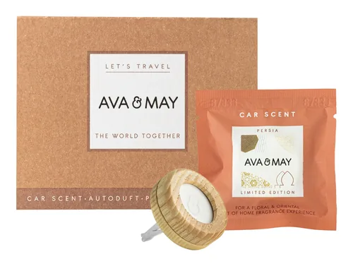 AVA & MAY Autodiffusor Perisa Feige,Jasmin & Neroli - Detailfarbe: Nature - Funktionen: Beduften - Typ: Lufterfrischer