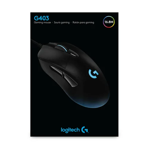 Logitech Maus G403 Hero - Schwarz