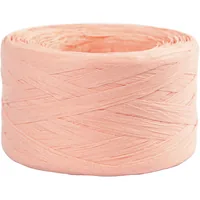 Creativ Company Geschenkband Raffiabast 8 mm x 100 m, Hellrosa - Breite: 8 mm - Länge: 100 m - Verpackungseinheit: 1 Stück - Detailfarbe: Hellrosa - Band-Art: Geschenkband