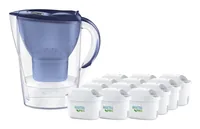 BRITA Tischwasserfilter Marella *blau* inkl. 12 Filter