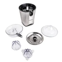 Rommelsbacher ZP 60/E electric citrus press 100 W Black, Stainless steel