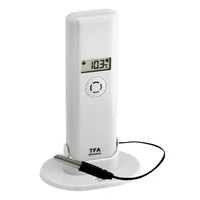 TFA Dostmann Thermo-/Hygrometer WeatherHub 31.4016 - Detailfarbe: Weiss - Typ: Thermo-/Hygrometer - Anwendungsbereich: Heizung