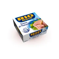 RIO mare Konserven Thunfisch in Salzwasser 160 g - Produkttyp: Konserven - Nährwertangabe pro: 100 g - Energiegehalt (in kj): 427 KJ - Energiegehalt (in kcal): 101 Kcal - Fett: 1 g - Davon gesättigte Fettsäuren: 0.5 g