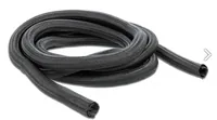 DELOCK Geflechtschlauch selbstschließend 2 m x 25 mm schwarz