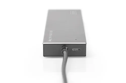 DIGITUS USB-Hub 7-Port 3.0->7xA3.0 m.Netzteil schwarz