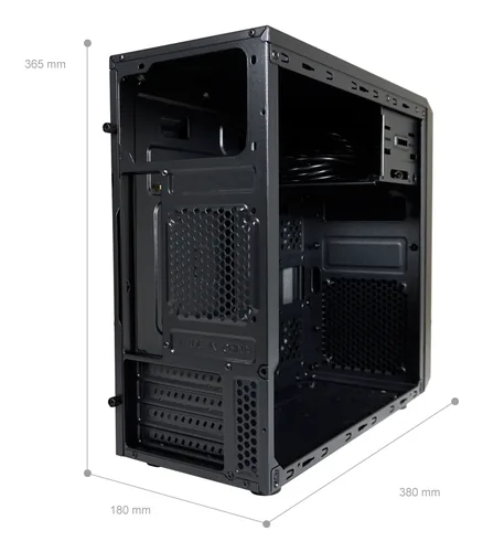 LC-Power LC-2017MB-ON computer case Micro Tower Black