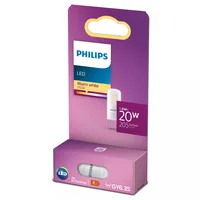 Philips LED Standard Kapsel, Gy6.35 Sockel, 20W Warmweiss, Warmweiss (WW) - Energieeffizienzklasse EnEV 2020: F - Lampensockel: GY6.35 - Farbtemperatur Kelvin: 2700 K - Gesamtleistung: 1.8 W - Dimmbar: nicht dimmbar - Zusätzliche Ausstattung: Keine