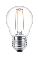 Philips Lampe LEDcla 25W E27 P45 WW CL ND Warmweiss (WW) - Energieeffizienzklasse: F - Lampensockel: E27 - Protokoll: Ohne - Smart Home: Nicht kompatibel - Farbtemperatur Kelvin: 2700 K - Gesamtleistung: 2 W
