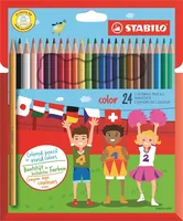 STABILO Holzfarbstift color 1924/7711 Etui 24 Stück