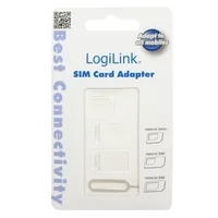 Logilink Dual SIM Card Adapter nano-> micro, standard