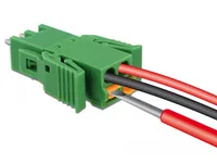 Terminalblock Set für Platine 2 Pin 3,81 mm Rastermaß vertikal
