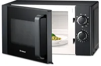 Trisa Mikrowelle mit Grill Micro Grill Schwarz - Mikrowellenleistung: 700 W - Fassungsvermögen: 20 l - Grillfunktion: Ja - Backofenfunktion: Nein - Steamfunktion: Nein - Breite: 45.2 cm