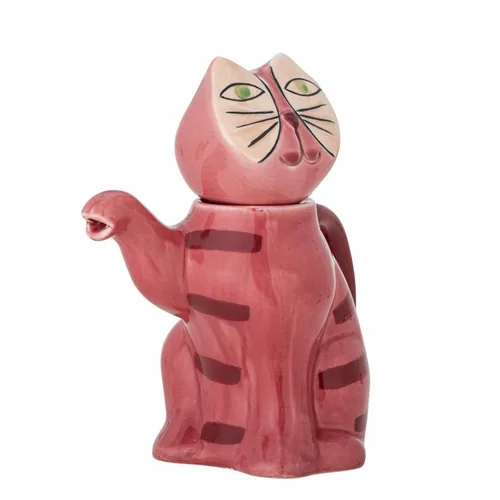 Bloomingville Teekanne Missy, Steinzeug, 500 ml - Material: Steinzeug - Filtertyp: Kein Filter - Fassungsvermögen: 0.5 l - Kompatible Kochfelder: Manuell - nicht für Kochfelder