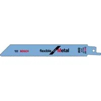 Bosch Professional Säbelsägeblatt S 922 EF Flexible for Metal, 5 Stück - Zubehörtyp: Säbelsägeblatt - Verpackungseinheit: 5 Stück - Für Material: Stahl - NE-Metall