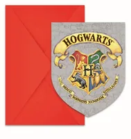 Amscan Geburtstagskarte Harry Potter 6 Stück - Motiv: Harry Potter - Papierformat: 9 x 14 cm - Verpackungseinheit: 1 Stück - Inkl. Couvert: Ja - Anlass: Einladung
